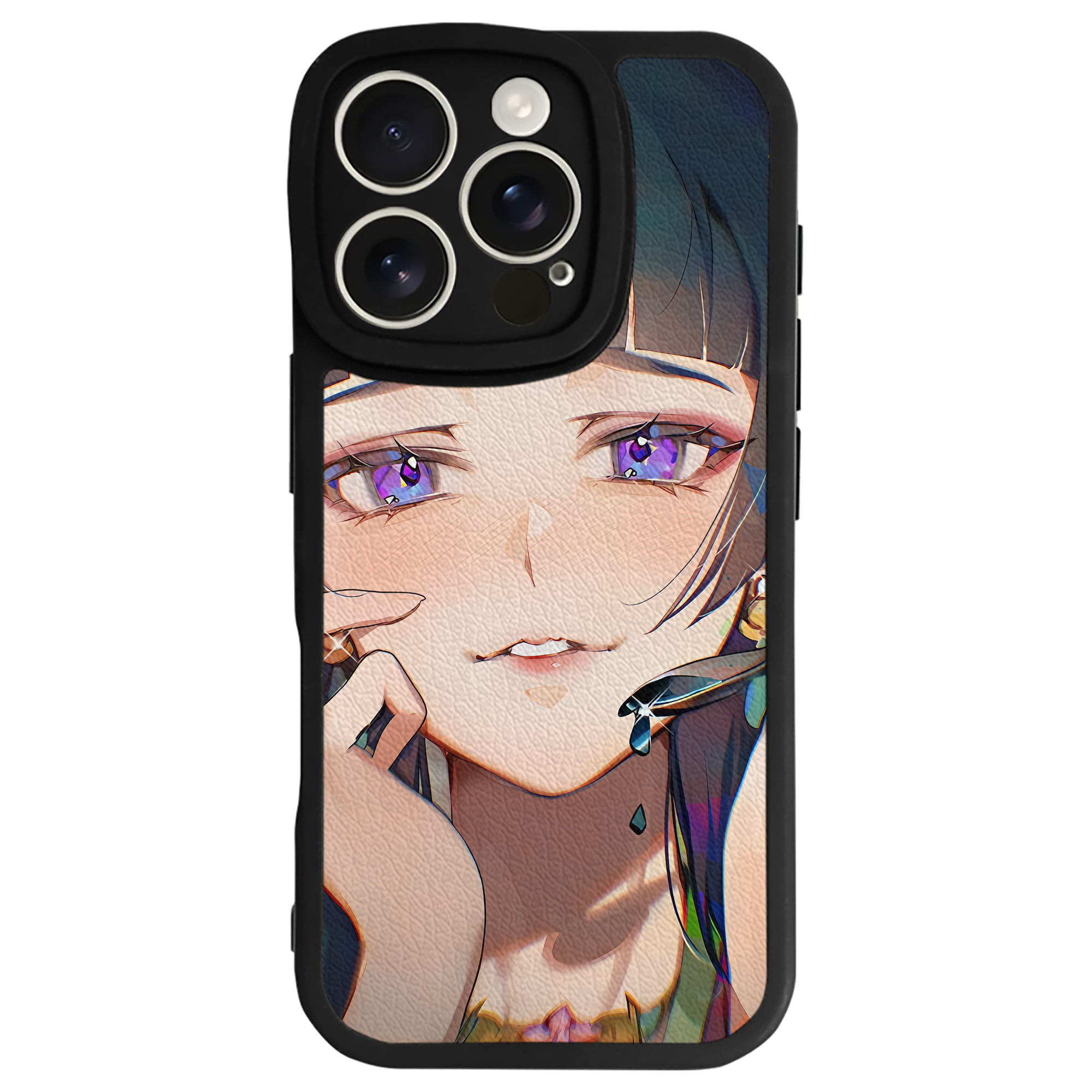 （画像用） 薬屋のひとりごと The Apothecary Diaries 【iPhone 16シリーズ対応】シリコンスマホケース（レザー調） 材質：シリコン